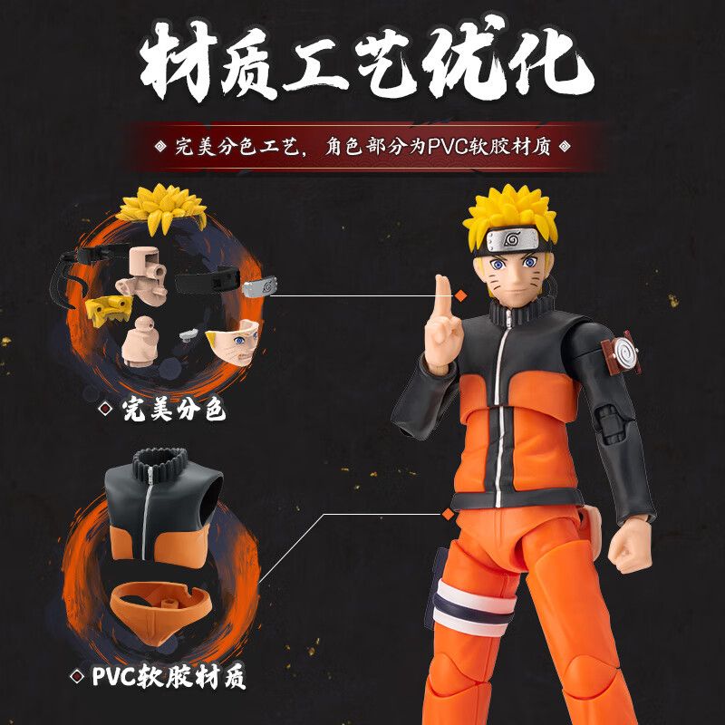 BLOKEES 75602 NARUTO BEYOND EDITION UZUMAKI CC02 bộ đồ chơi xếp lắp ráp ghép mô hình Movie & Game Phim Và Trò Chơi