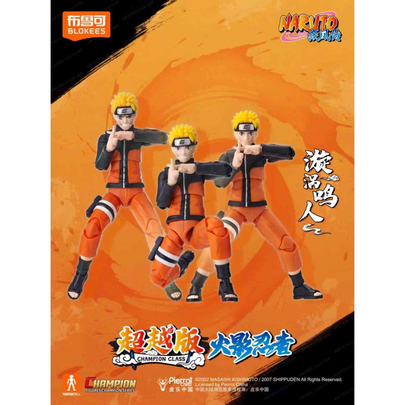 BLOKEES 75602 NARUTO BEYOND EDITION UZUMAKI CC02 bộ đồ chơi xếp lắp ráp ghép mô hình Movie & Game Phim Và Trò Chơi