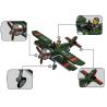 Enlighten 1705 Qman 1705 non  MÁY BAY CHIẾN ĐẤU XÂM NHẬP bộ đồ chơi xếp lắp ráp ghép mô hình Tactical Espionage Action TACTICAL ESPIONAGE ACTION COMBAT ZONES FIRE Chiến Thuật Quân Sự 187 khối