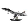 COBI 5921 MÁY BAY CHIẾN ĐẤU THẾ HỆ THỨ NĂM CỦA NGA SU-57 1:48 tỷ lệ 1:48 bộ đồ chơi xếp lắp ráp ghép mô hình Military Army TOP GUN MAVERICK SU-57 FELON Quân Sự Bộ Đội 816 khối