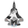 COBI 5921 MÁY BAY CHIẾN ĐẤU THẾ HỆ THỨ NĂM CỦA NGA SU-57 1:48 tỷ lệ 1:48 bộ đồ chơi xếp lắp ráp ghép mô hình Military Army TOP GUN MAVERICK SU-57 FELON Quân Sự Bộ Đội 816 khối