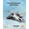 COBI 5921 MÁY BAY CHIẾN ĐẤU THẾ HỆ THỨ NĂM CỦA NGA SU-57 1:48 tỷ lệ 1:48 bộ đồ chơi xếp lắp ráp ghép mô hình Military Army TOP GUN MAVERICK SU-57 FELON Quân Sự Bộ Đội 816 khối