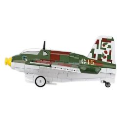 COBI 5766 MÁY BAY CHIẾN ĐẤU SAO CHỔI ĐỨC 1:32 tỷ lệ 1:32 bộ đồ chơi xếp lắp ráp ghép mô hình Military Army MESSERSCHMITT 163B KOMET Quân Sự Bộ Đội 543 khối