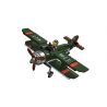 Enlighten 1705 Qman 1705 non  MÁY BAY CHIẾN ĐẤU XÂM NHẬP bộ đồ chơi xếp lắp ráp ghép mô hình Tactical Espionage Action TACTICAL ESPIONAGE ACTION COMBAT ZONES FIRE Chiến Thuật Quân Sự 187 khối