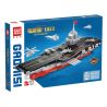 GAOMISI T3078 3078 TÀU SÂN BAY FUJIAN 003 bộ đồ chơi xếp lắp ráp ghép mô hình Military Army Quân Sự Bộ Đội 712 khối