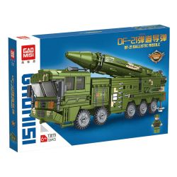 GAOMISI T3079 3079 TÊN LỬA ĐẠN ĐẠO DF-21 bộ đồ chơi xếp lắp ráp ghép mô hình Military Army Quân Sự Bộ Đội 720 khối