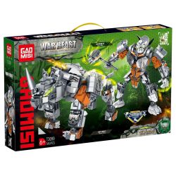 GAOMISI T3099 3099 TÊ GIÁC CHIẾN BINH CHUYỂN ĐỔI THỨ HAI MECHA bộ đồ chơi xếp lắp ráp ghép mô hình 545 khối