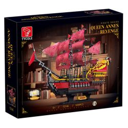 GAOMISI T2146 2146 TÀU CƯỚP BIỂN CỦA TƯƠNG LAI bộ đồ chơi xếp lắp ráp ghép mô hình Pirates Of The Caribbean Cướp Biển Vùng Caribe 1898 khối