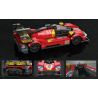 REOBRIX 661 FERRARI 499P SUPERCAR bộ đồ chơi xếp lắp ráp ghép mô hình Speed Champions Racing Cars Đua Xe Công Thức 307 khối