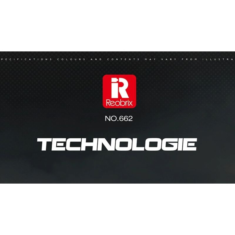 REOBRIX 662 XE CẢNH SÁT DOGE bộ đồ chơi xếp lắp ráp ghép mô hình Speed Champions Racing Cars Đua Xe Công Thức 372 khối