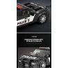 REOBRIX 662 XE CẢNH SÁT DOGE bộ đồ chơi xếp lắp ráp ghép mô hình Speed Champions Racing Cars Đua Xe Công Thức 372 khối