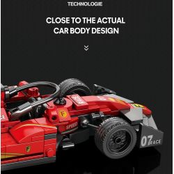 REOBRIX 663 CÔNG THỨC XE ĐUA F1 bộ đồ chơi xếp lắp ráp ghép mô hình Speed Champions Racing Cars Đua Xe Công Thức 245 khối
