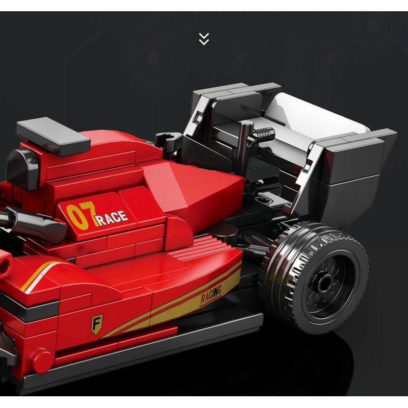 REOBRIX 663 CÔNG THỨC XE ĐUA F1 bộ đồ chơi xếp lắp ráp ghép mô hình Speed Champions Racing Cars Đua Xe Công Thức 245 khối
