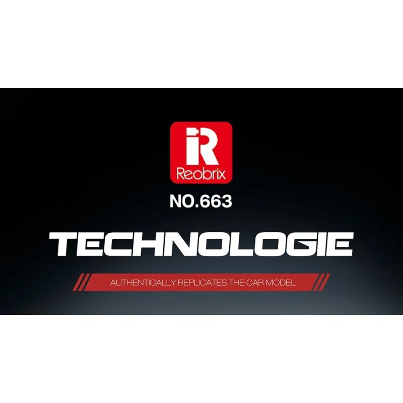 REOBRIX 663 CÔNG THỨC XE ĐUA F1 bộ đồ chơi xếp lắp ráp ghép mô hình Speed Champions Racing Cars Đua Xe Công Thức 245 khối