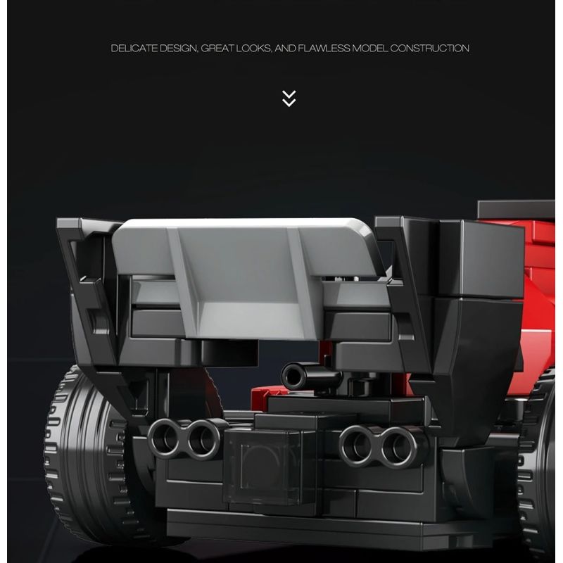 REOBRIX 663 CÔNG THỨC XE ĐUA F1 bộ đồ chơi xếp lắp ráp ghép mô hình Speed Champions Racing Cars Đua Xe Công Thức 245 khối