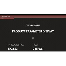 REOBRIX 663 CÔNG THỨC XE ĐUA F1 bộ đồ chơi xếp lắp ráp ghép mô hình Speed Champions Racing Cars Đua Xe Công Thức 245 khối