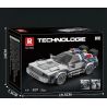 REOBRIX 665 QUAY LẠI TƯƠNG LAI XE THỂ THAO DMC DELOREAN bộ đồ chơi xếp lắp ráp ghép mô hình Speed Champions Racing Cars Đua Xe Công Thức 405 khối
