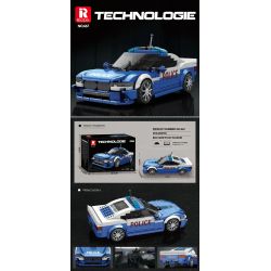 REOBRIX 667 XE CẢNH SÁT bộ đồ chơi xếp lắp ráp ghép mô hình Speed Champions Racing Cars Đua Xe Công Thức 313 khối