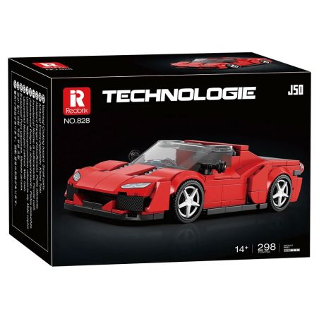 REOBRIX 828 SIÊU XE FERRARI J50 bộ đồ chơi xếp lắp ráp ghép mô hình Speed Champions Racing Cars Đua Xe Công Thức 298 khối
