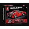 REOBRIX 828 SIÊU XE FERRARI J50 bộ đồ chơi xếp lắp ráp ghép mô hình Speed Champions Racing Cars Đua Xe Công Thức 298 khối