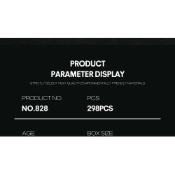 REOBRIX 828 SIÊU XE FERRARI J50 bộ đồ chơi xếp lắp ráp ghép mô hình Speed Champions Racing Cars Đua Xe Công Thức 298 khối