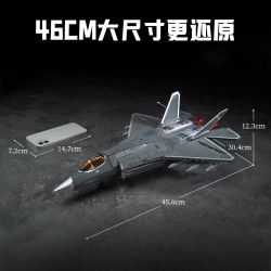 KEEPPLEY 23042 VŨ KHÍ HẠNG NẶNG CÓ SỨC MẠNH LỚN MÁY BAY CHIẾN ĐẤU DỰA TRÊN TÀU SÂN STEALTH J-35 1:40 tỷ lệ 1:40 bộ đồ chơi xếp lắp ráp ghép mô hình Military Army Quân Sự Bộ Đội 1220 khối