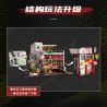 LUMIBRICKS L9088 9088 PHỐ MỸ NHÀ MÁY SỬA ĐỔI XE bộ đồ chơi xếp lắp ráp ghép mô hình Creator Sáng Tạo 1935 khối