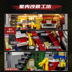 LUMIBRICKS L9088 9088 PHỐ MỸ NHÀ MÁY SỬA ĐỔI XE bộ đồ chơi xếp lắp ráp ghép mô hình Creator Sáng Tạo 1935 khối LUMIBRICKS L9088 9088 PHỐ MỸ NHÀ MÁY SỬA ĐỔI XE bộ đồ chơi xếp lắp ráp ghép mô hình Creator Sáng Tạo 1935 khối