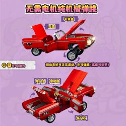 LUMIBRICKS L9093 9093 PHỐ MỸ BỜ TÂY NHẢY 1:17 tỷ lệ 1:17 bộ đồ chơi xếp lắp ráp ghép mô hình Creator Sáng Tạo 969 khối