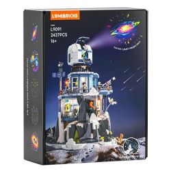 LUMIBRICKS L9091 9091 ĐÀI QUAN SÁT TRÊN VÁCH ĐÁ bộ đồ chơi xếp lắp ráp ghép mô hình City Thành Phố 2437 khối