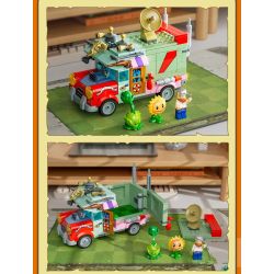 GUDI 60042 THỰC VẬT SO VỚI ZOMBIES TẤN CÔNG VÀO PAN NI bộ đồ chơi xếp lắp ráp ghép mô hình Movie & Game Phim Và Trò Chơi 295 khối