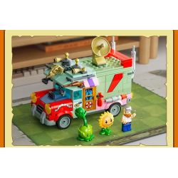 GUDI 60042 THỰC VẬT SO VỚI ZOMBIES TẤN CÔNG VÀO PAN NI bộ đồ chơi xếp lắp ráp ghép mô hình Movie & Game Phim Và Trò Chơi 295 khối