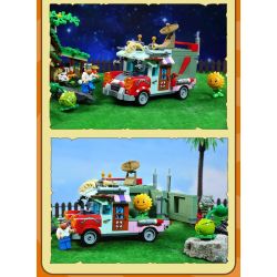 GUDI 60042 THỰC VẬT SO VỚI ZOMBIES TẤN CÔNG VÀO PAN NI bộ đồ chơi xếp lắp ráp ghép mô hình Movie & Game Phim Và Trò Chơi 295 khối