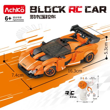 ACHKO 70055 MCLAREN bộ đồ chơi xếp lắp ráp ghép mô hình Racers Đua Tốc Độ