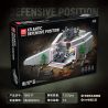 QuanGuan 100317 Quan Guan 100317 PHÁO ĐÀI ĐẠI TÂY DƯƠNG 1:35 tỷ lệ 1:35 bộ đồ chơi xếp lắp ráp ghép mô hình Military Army Quân Sự Bộ Đội 1232 khối