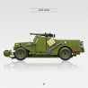 THIRDPARTY 300014 XE ĐIỀU TRA M3A1 1:35 tỷ lệ 1:35 bộ đồ chơi xếp lắp ráp ghép mô hình Military Army M3A1 SCOUT CAR Quân Sự Bộ Đội 300 khối