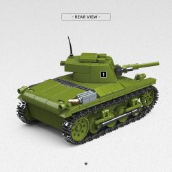 THIRDPARTY 300016 M22 LOCUST 1:35 bộ đồ chơi xếp lắp ráp ghép mô hình Military Army Quân Sự Bộ Đội 393 khối