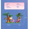 FORANGE FC3518 3518 NGÔI NHÀ TRÊN CÂY bộ đồ chơi xếp lắp ráp ghép mô hình Creator TREE HOUSE Sáng Tạo 731 khối