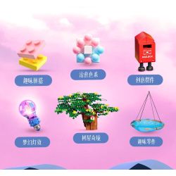 FORANGE FC3518 3518 NGÔI NHÀ TRÊN CÂY bộ đồ chơi xếp lắp ráp ghép mô hình Creator TREE HOUSE Sáng Tạo 731 khối FORANGE FC3518 3518 NGÔI NHÀ TRÊN CÂY bộ đồ chơi xếp lắp ráp ghép mô hình Creator TREE HOUSE Sáng Tạo 731 khối