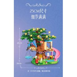 FORANGE FC3518 3518 NGÔI NHÀ TRÊN CÂY bộ đồ chơi xếp lắp ráp ghép mô hình Creator TREE HOUSE Sáng Tạo 731 khối FORANGE FC3518 3518 NGÔI NHÀ TRÊN CÂY bộ đồ chơi xếp lắp ráp ghép mô hình Creator TREE HOUSE Sáng Tạo 731 khối