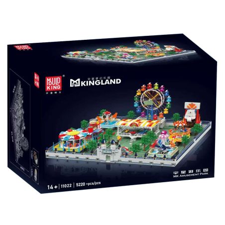 MouldKing 11022 Mould King 11022 CÔNG VIÊN GIẢI TRÍ bộ đồ chơi xếp lắp ráp ghép mô hình Creator MK AMUSEMENT PARK Sáng Tạo 5220 khối