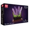 MouldKing 24112 Mould King 24112 VIOLET bộ đồ chơi xếp lắp ráp ghép mô hình Creator VIOLETS Sáng Tạo 744 khối