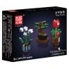 MouldKing 24115 Mould King 24115 CÂY CHẬU NHỎ bộ đồ chơi xếp lắp ráp ghép mô hình Creator TINY PLANTS Sáng Tạo 199 khối