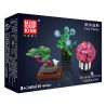 MouldKing 24116 Mould King 24116 CÂY CHẬU NHỎ bộ đồ chơi xếp lắp ráp ghép mô hình Creator TINY PLANTS Sáng Tạo 211 khối