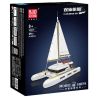 MouldKing 10217 Mould King 10217 MÔ HÌNH TÀU CATAMARAN bộ đồ chơi xếp lắp ráp ghép mô hình Creator Sáng Tạo 890 khối