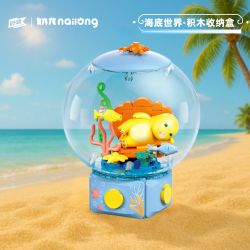 PLEYERID M38-P8086 P8086 8086 M38P8086 38-P8086 MILK DRAGON HOLIDAY HỘP LƯU TRỮ THẾ GIỚI DƯỚI NƯỚC bộ đồ chơi xếp lắp ráp ghép mô hình