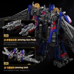 BLOKEES 71187 TRANSFORMERS BEYOND EDITION TURNS MARCH DARK TIME WING OPTIMUS PRIME DX CC21 bộ đồ chơi xếp lắp ráp ghép mô hình Movie & Game Phim Và Trò Chơi