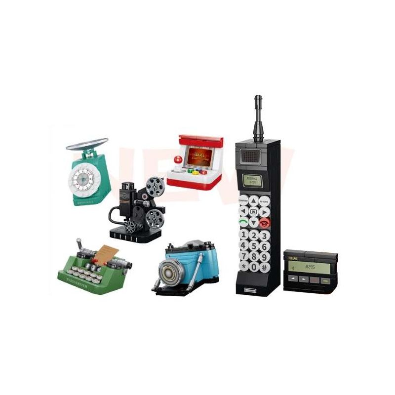 FORANGE FC8295 8295 THIẾT BỊ RETRO 2.0 bộ đồ chơi xếp lắp ráp ghép mô hình