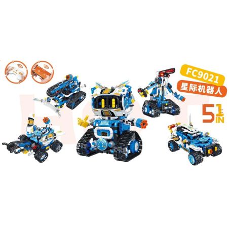 FORANGE FC9021 9021 ROBOT SAO bộ đồ chơi xếp lắp ráp ghép mô hình