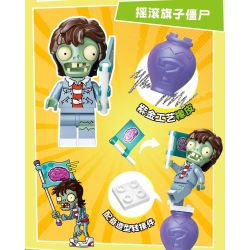GUDI 60060 NHÀ MÁY VS. ZOMBIE LẮP RÁP GẠCH LÁT bộ đồ chơi xếp lắp ráp ghép mô hình Gear Đồ Lắp Ghép